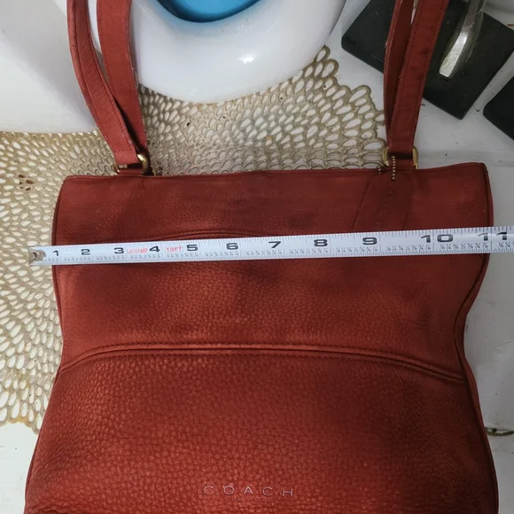Vintage COACH Tribeca Tote In Copper 4393 - Picture 12 of 16
